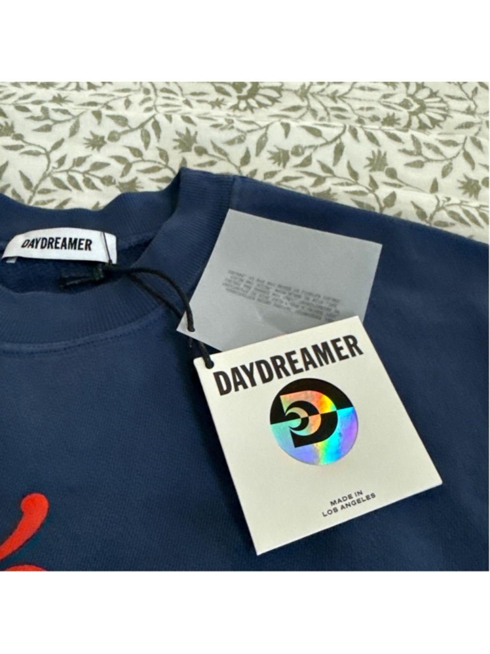 DAYDREAMER Blue Bon Voyage Sweatshirt XS - Picture 3 of 5